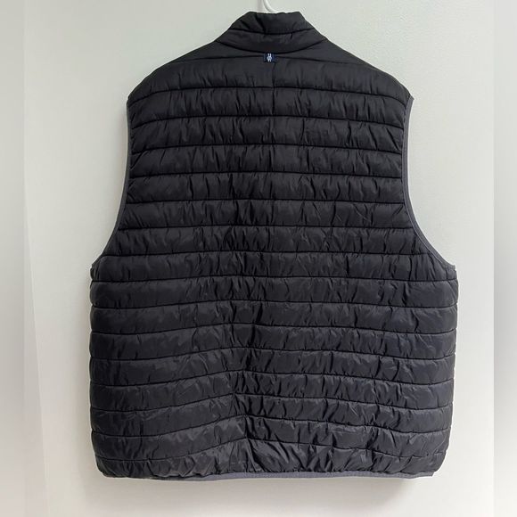 IZOD men’s black puffer vest, big and tall GUC size 2XL - Picture 8 of 9
